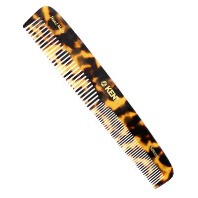 GB KENT Kent 190mm Handmade Dresser Hair Comb Warrant To the British Royal Family 9T (Leopard)