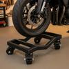 Low Profile Vehicle Mover Dolly with Brake Lever for Auto Body Shop and Garage