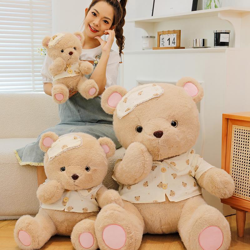 New Teddy Bear Doll Cute Bunny Doll Plush Toy Kitten Rabbit Doll Children Girls Birthday Gift