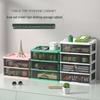 Luxury Black Multilayer Drawer Desktop Storage Cabinet - Transparent Vanity Organizer for Cosmetics