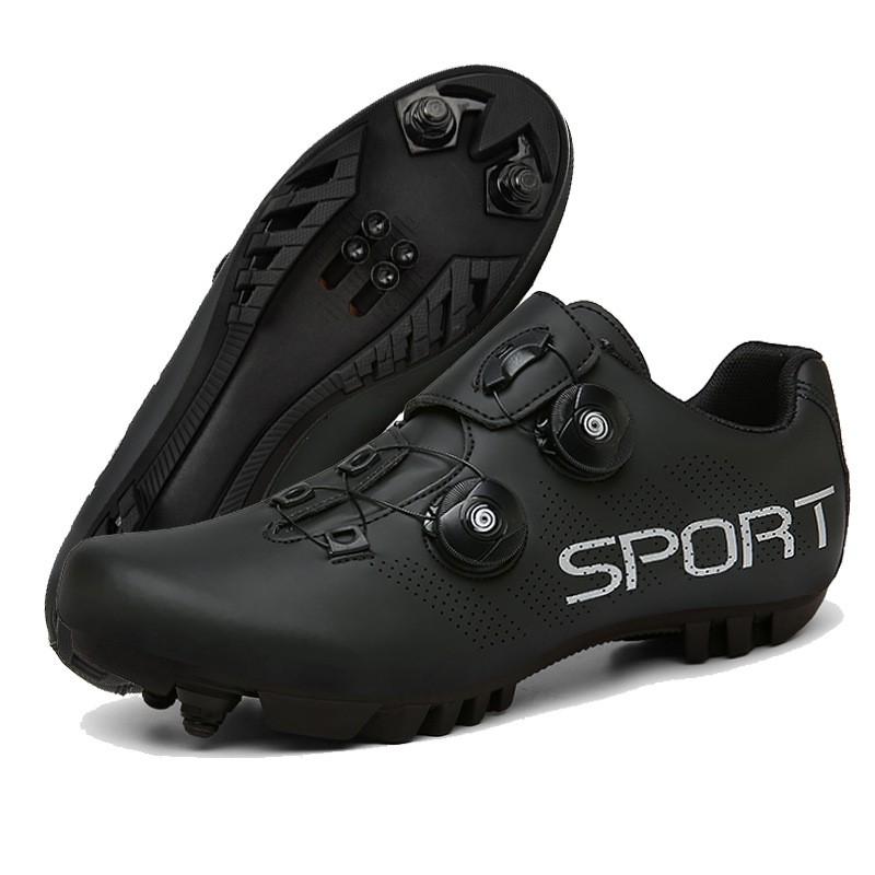 Unisex Cycling Shoes Road Mountain Biking Clipless Compatible Flat Pedal Ready