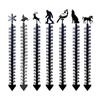 Metal Snow Measuring Ruler Wrought Iron Measuring Gagdet Accessory for Indoor Winter Snowmobile Yard Supplies