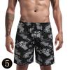 2026 Men's Casual Shorts, Men's Shorts 2025 Model, Featuring Tree Branch and Leaf Patterns