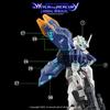HG RG EG Robot MS Ensha Water Transfer Decals HG Gundam Aerial Fluorescent!! 1/144 Detail-Up (for 1/144 (Improved Type)) [Used]