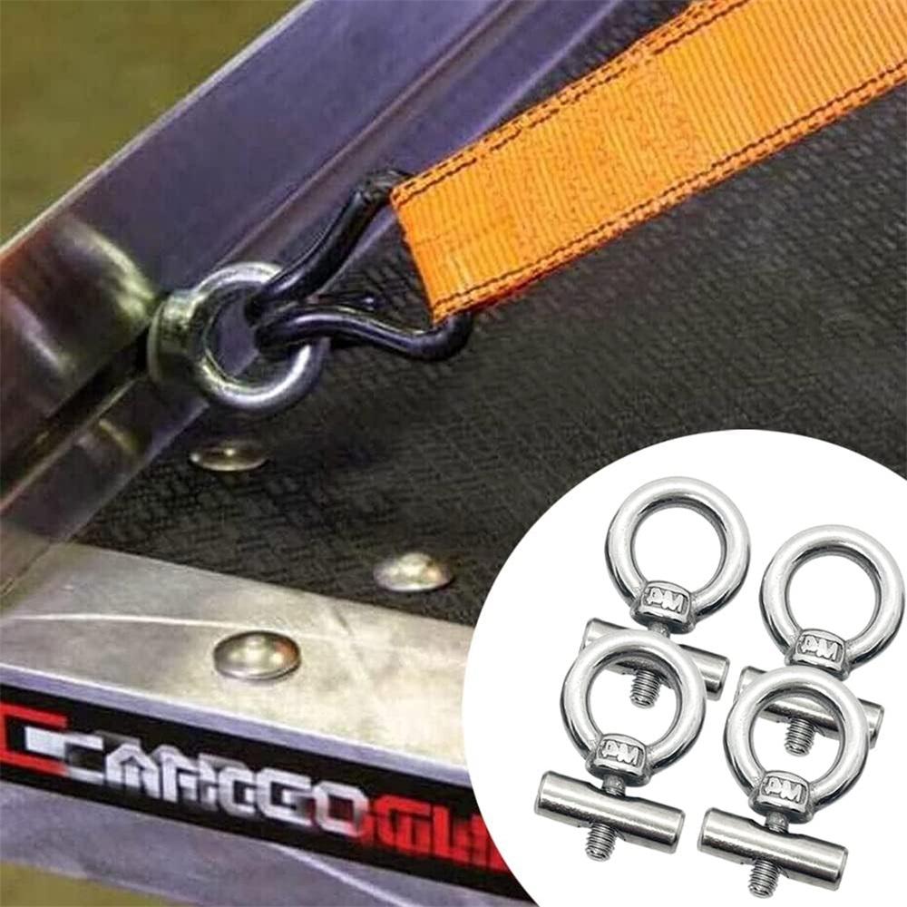 Pack Of 8 Awning Track Stopper, 304 Stainless Steel Awning Stopper For Pipe Track, Caravan, RV, Camper, Boat