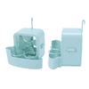Hanging Ice Cooling Box for Electric Fan Hanging Ice Box On Fan for Summer Instant Cooling with 4 Ice Cups Green