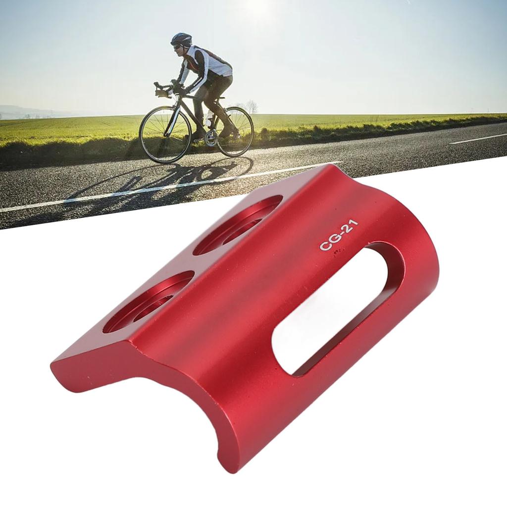 Bike Front Derailleur Hanger Aluminum Alloy Derailleur Mount Adapter Sturdy Stable Frame Gear Hook for Biking Accessories