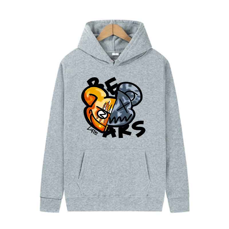 Spring Autumn Unisex Casual Versatile Sweatshirts Men Women Hoodies Top Long sleeves Trends Y2K Clothing Fun Creative Print