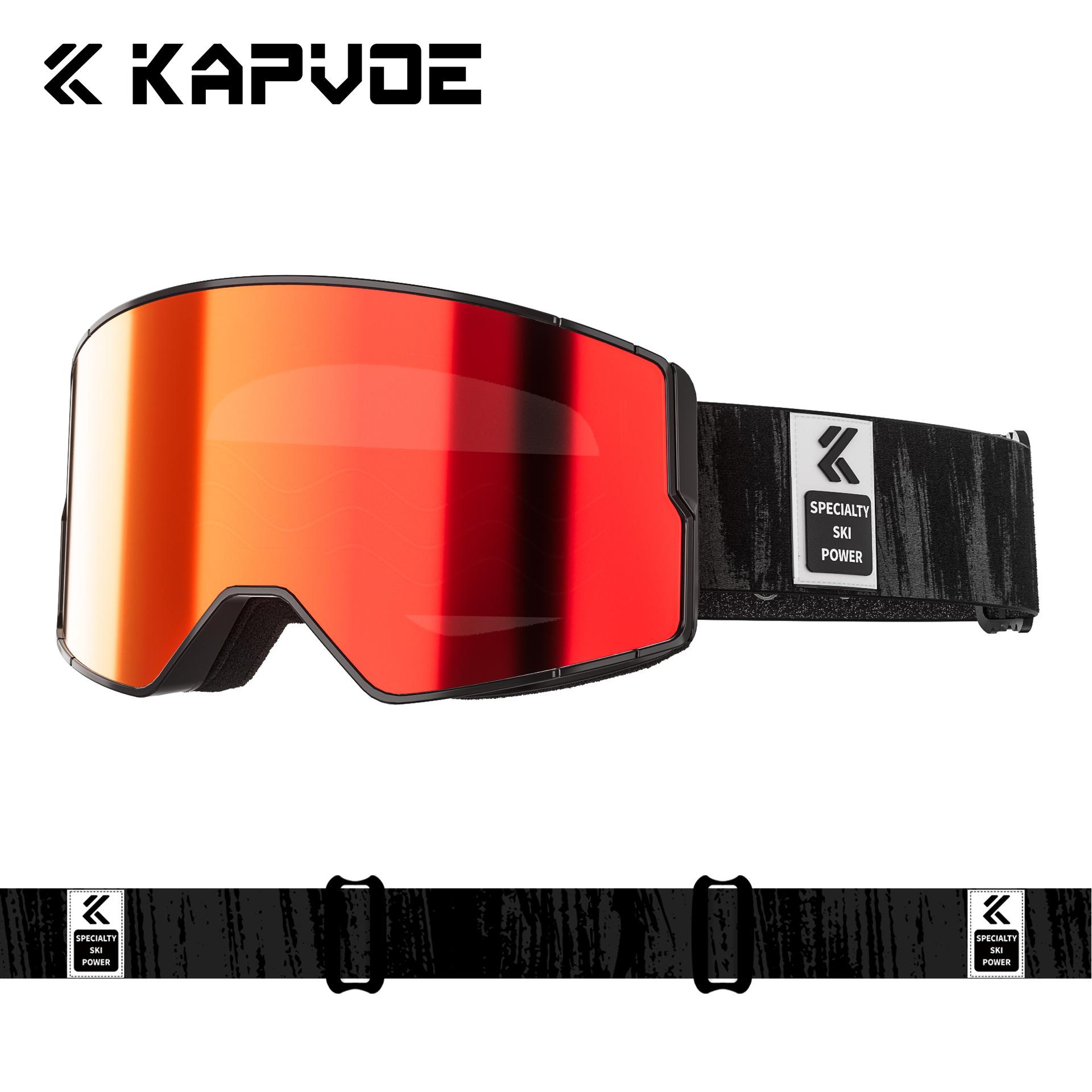 

Snow goggles outdoor mountaineering single and double board windproof goggles UV protection