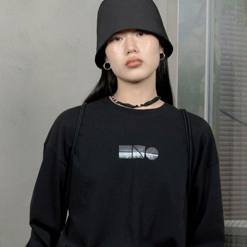 HINGE HNG 2-WAY BUCKET HAT / BLACK