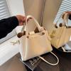 High-value Bag Women's 2026 New Fashion Shoulder Bucket Large-capacity Messenger Bag Portable Commuting Women's Bag