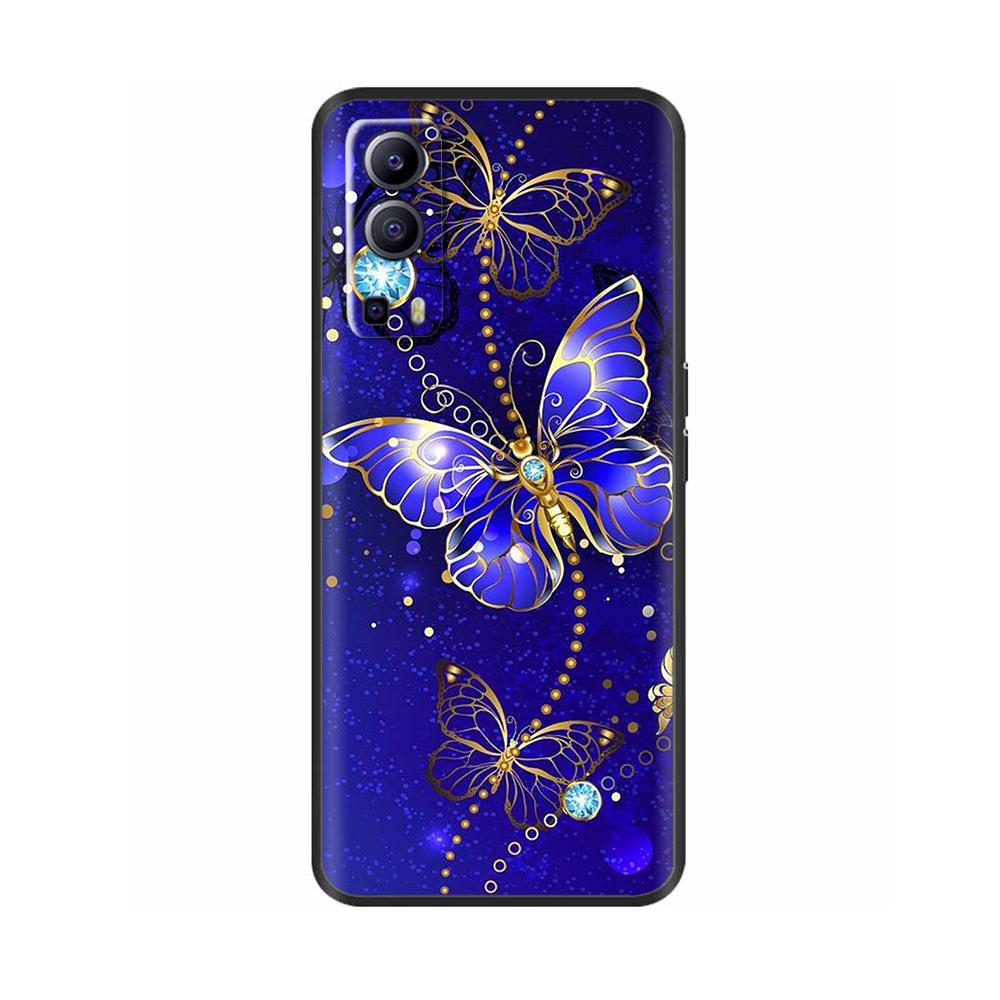 For Vivo Y52 5G Case For Vivo Y72 5G Soft TPU Silicone Cute Cartoon Shell Phone Back Cover For Vivo Y72 Y52 Cases Y 52 72 Fundas