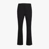 FAIRLIAR GOLF Back Slit Ribbon Semi-Bootcut Pants (Black)