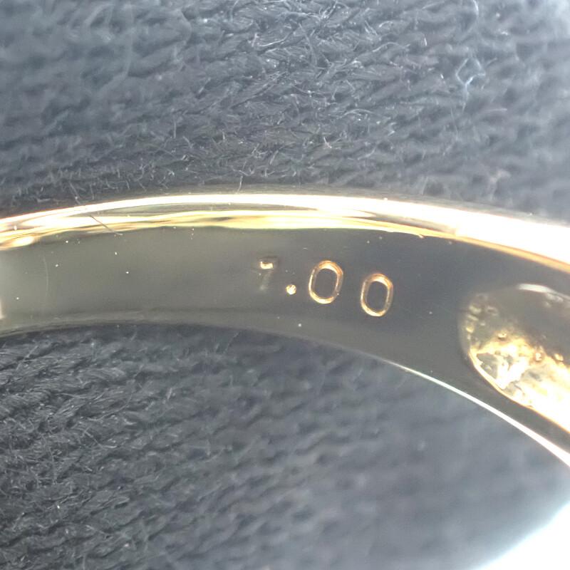 no brand  #14(JP Size) ring K18 yellow gold Women