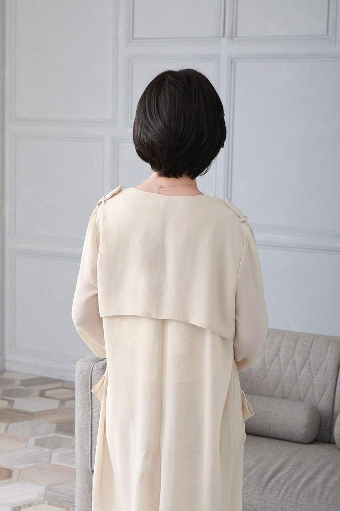 All-wig Mrs. Neo Classic Bob Heat-resistant Chocolate Black