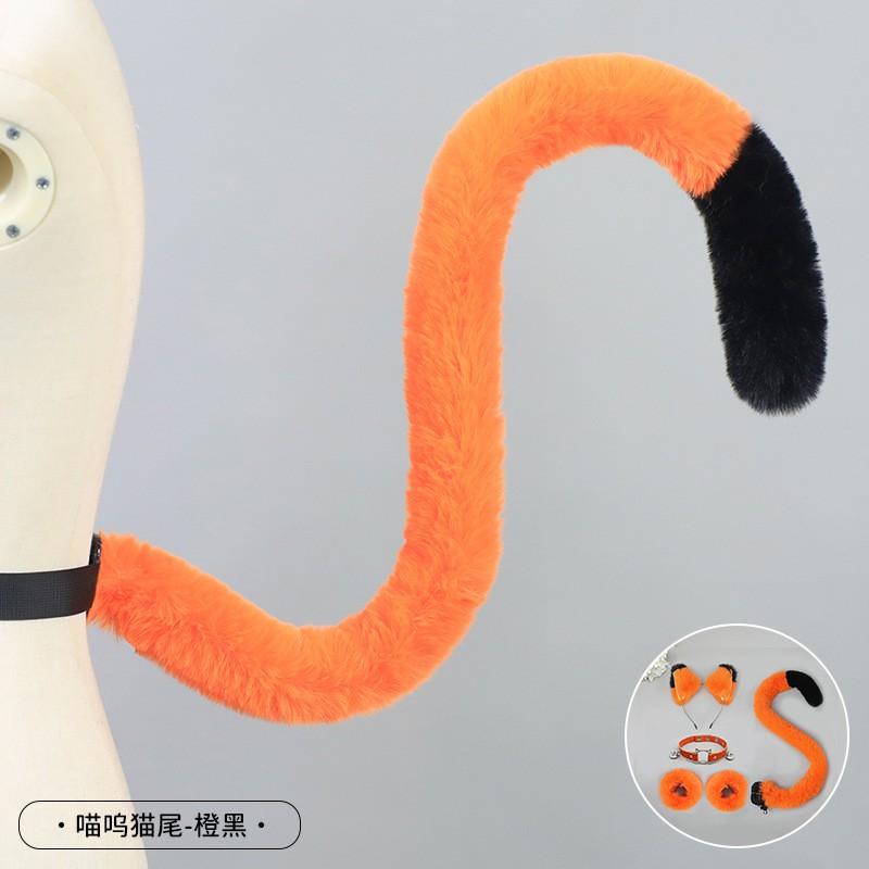 Bandeau Oreilles de Chat Lolita Peluche Fait Main Pince à Cheveux Renard Accessoire Animal Kawaii Femmes Filles