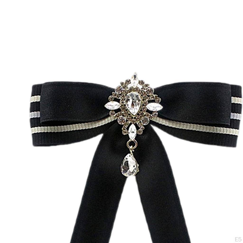 Broche Ruban Nœud Papillon Nœud Chemise Cravate Épingle pour Costume