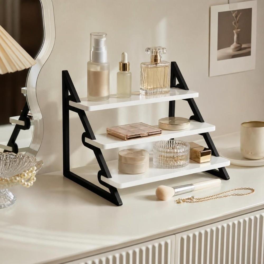 Space Saving Jewelry Dispaly Shelf 3D Printing Seasoning Organizer Doll Model Shelf Kitchen