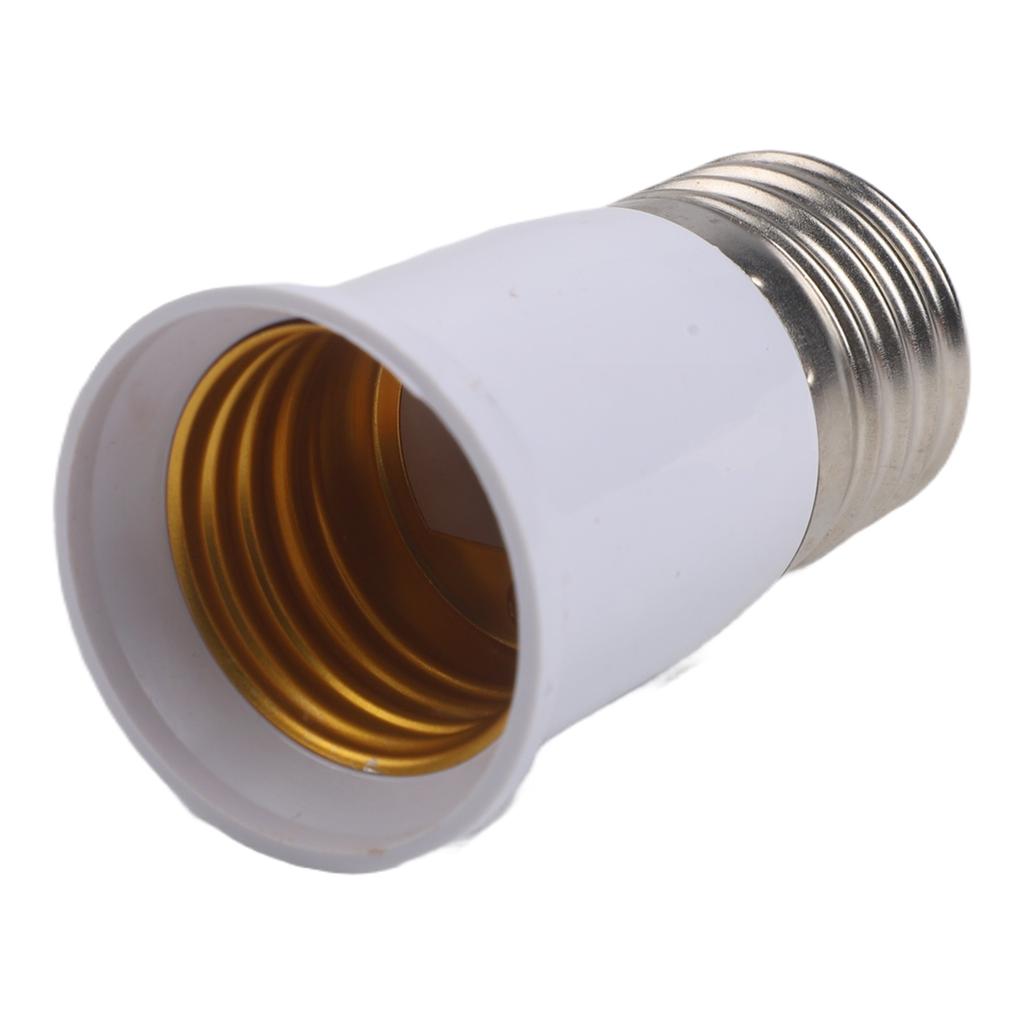 For Ceiling Fans Lighting Socket Adapter E27 Extension Adapter Home Lighting Compatible With LED Bulbs Flame-Retardant Material