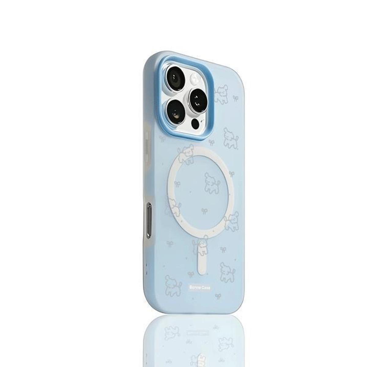 

Magnetic Jelly Two-in-one Mobile Phone Case for Apple 16pro All-inclusive for Iphone14 for Magnetic Suction for Apple Mobile Phone Case For iphone 16PROMAX