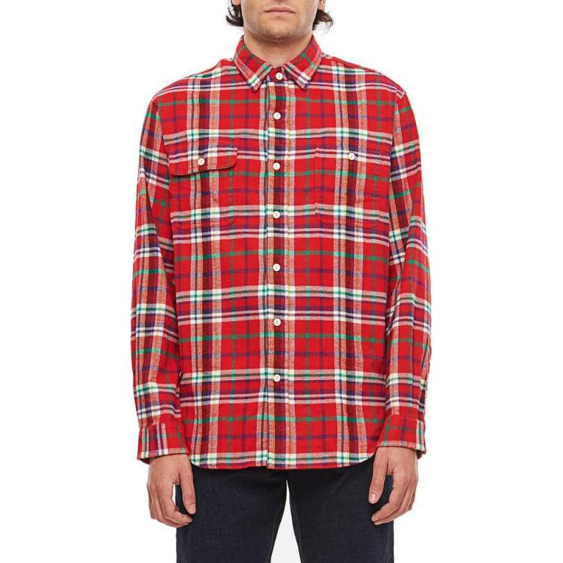 Polo Ralph Lauren Button-Down Checkered Long Sleeve Shirt Men shirts 710916601-002