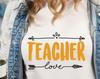 Teacher Love, Teachers Tshirt, Teachers Shirt, Love Shirt, Unisex Jersey Short Sleeve Tee, Gift for Teacher