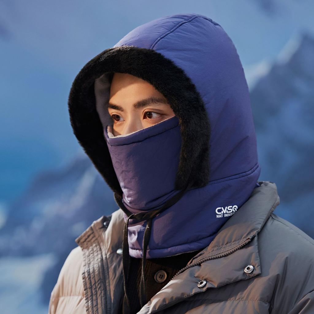 Ear protectors Men's fleece warm outdoor ski caps Women's riding windproof snow hat trend