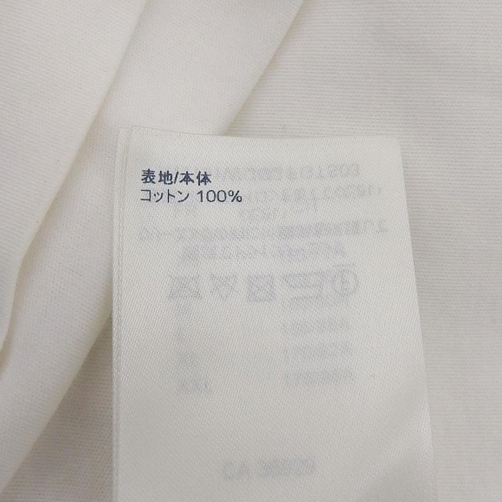 Louis Vuitton Excellent Condition Side Strap Short Sleeve T-shirt, Cotton, Women's, White, Size S, RW191W Tops S whiteUsed