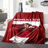 Soccer Player Action Blankets Flannel Printed Breathable Warm Throw Blanket for Home Office Bedspreads 0708a147