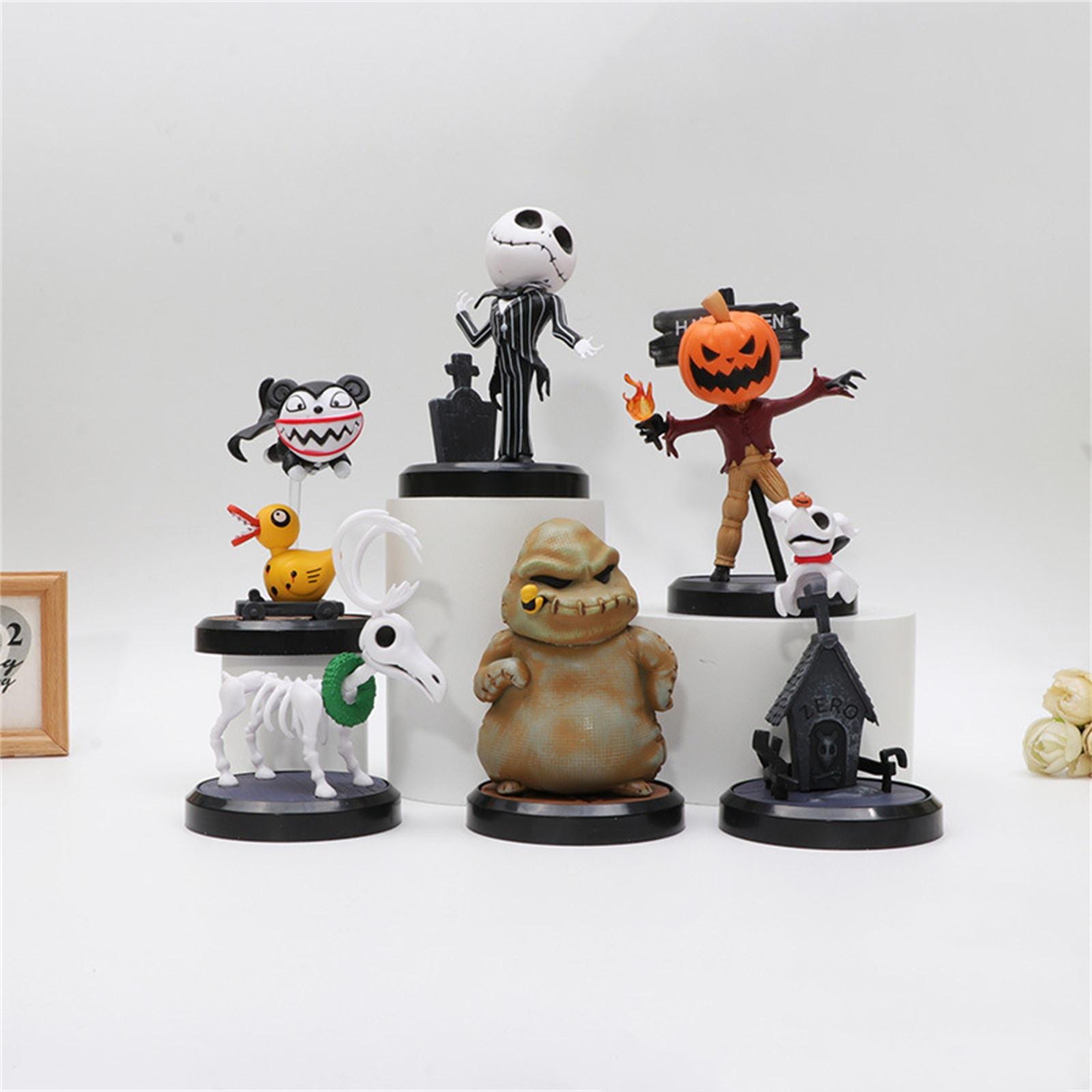 

6PC Hand Made Ornaments Model Doll Keychain ABS Pendant Decoration Children s Toy Gift One Size