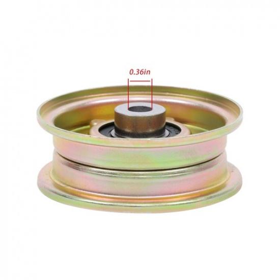 2 Pack Flat Idler Pulley For MTD Fits Cub Cadet 756-04224 756-0981 756-0981AR