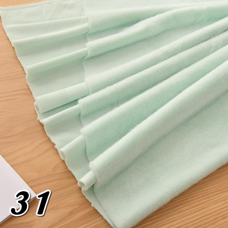 50*40cm Encrypt Imitation Rabbit Fur Fabric Thicken Plush Counter Background Clothing Fabric Handmade DIY Sewing Doll Fabric