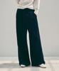 CITTA Wool Blend Wide Banding Corduroy Pants_Ctb551(Navy)