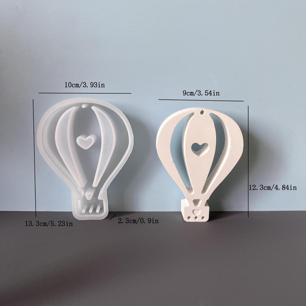 Romantischer Heißluftballon Silikonform Sommer Ballon Gips Ornamentform Umgebungslicht Heißluftballon Einsatz Tropfform