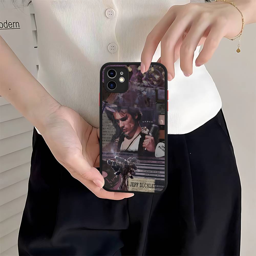 J-Jeff B-Buckley Phone Case For IPhone 16e 16 15 14 13 12 11 Pro Max X XS MAX Plus Spuerstar Matte Cover