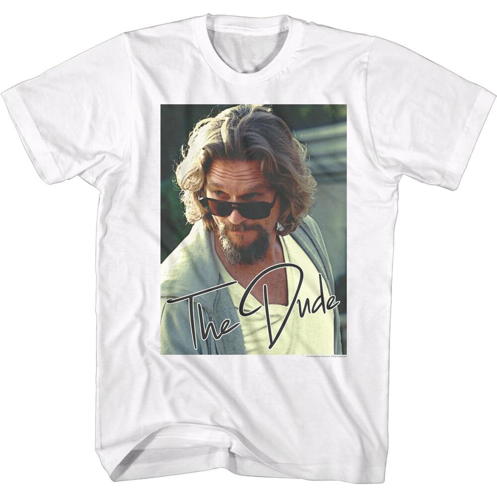 The Big Lebowski Movie Jeffrey The Dude Photo Jeff Bridges Men s T Shirt XXXL