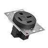 ED1560DF 60Amp NEMA 15-60R Power Outlet Heavy Duty Corrosions Resistant for Industrial and Residential Applications
