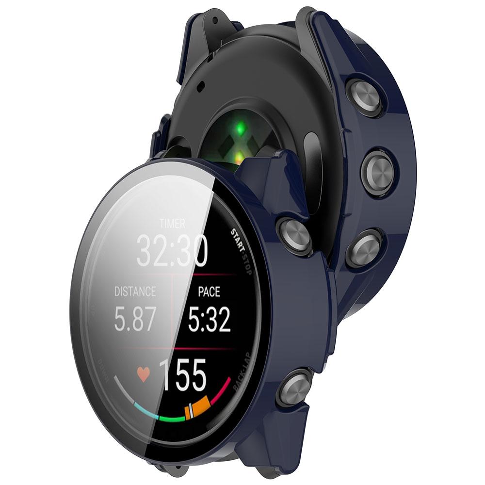 Watch Protective Case For Garmin Forerunner 570 42mm 47mm SmartWatch Shockproof PC Protector Cover Shell /W Tempered Film