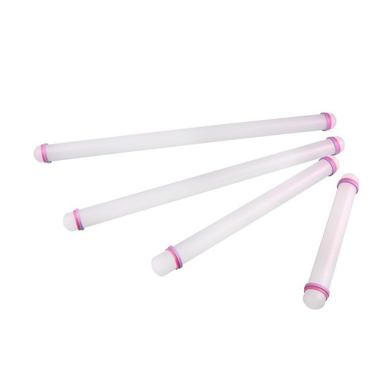 23/33/50cm Household Pp Rolling Bar with Rubber Ring Suitable for Cake Baking Pottery Making Tool