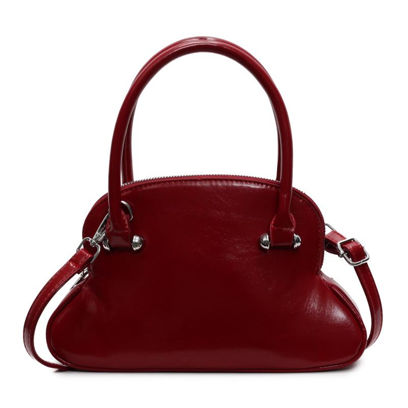 Trendy New Products Korean Niche Sweet Toast-shaped Portable Shell Bag Casual High-end Texture Versatile Messenger Bag Women