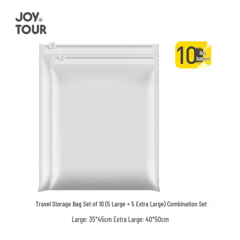 Jiatu Travel Storage Bags 10-Pack