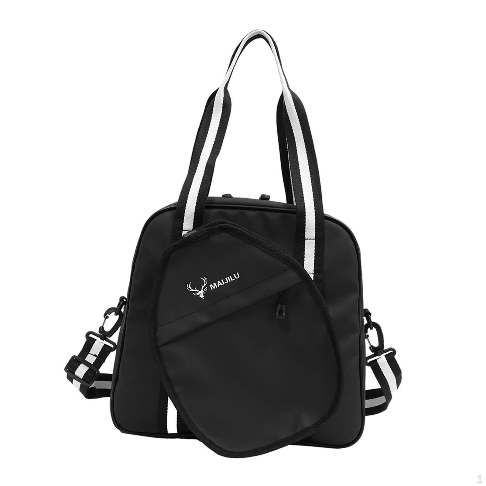 

Backpack Designed for Pickleball Equipment, Travel-Friendly Racket Holder чёрный