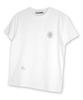 Damiswi Reflective Signature D-Logo Crop T-Shirt_White