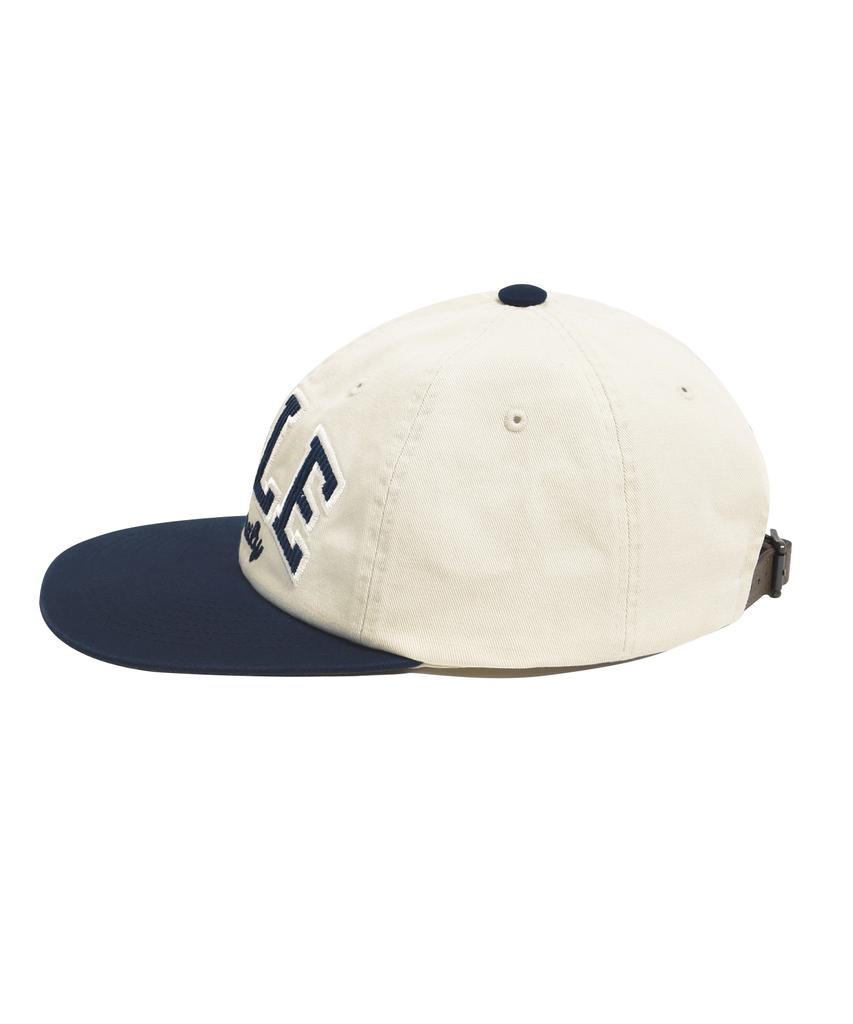 YALE Two-Tone Arch Multicolor Snap Cap_Ivory
