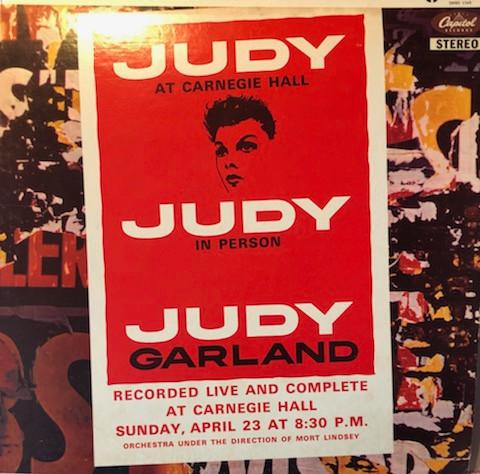 

LP Record JUDY GARLAND Judy At Carnegie Hall Judy In Per SWBO1569 Capitol Records Canada Jazz Used