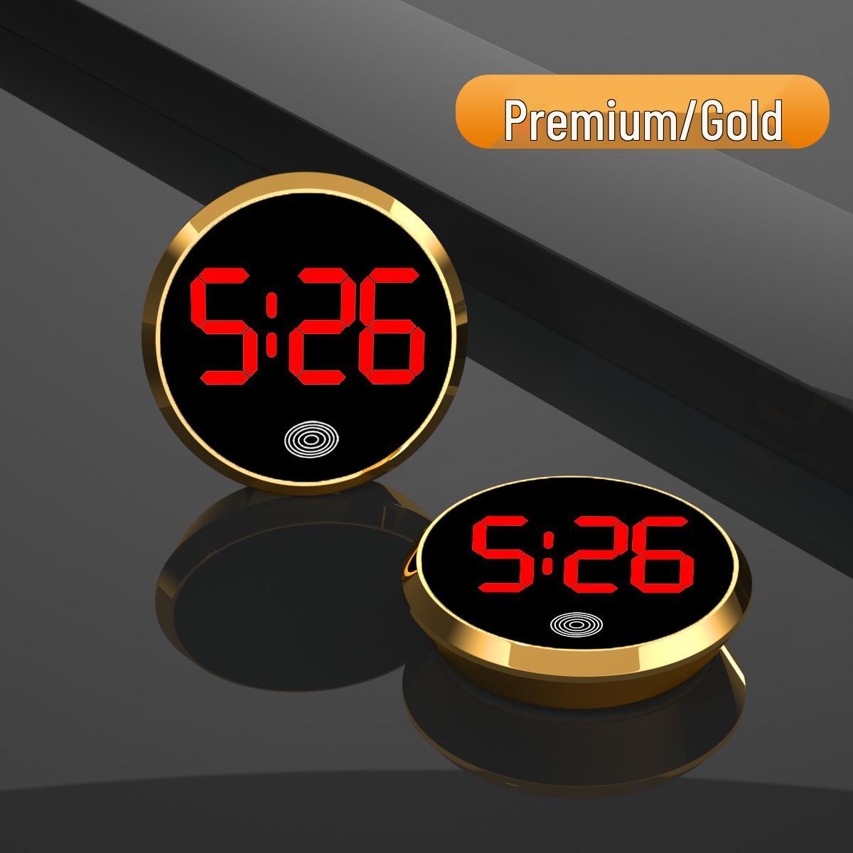 

Модний сенсорний світлодіодний годинник з люмінесцентного сплаву для автомобіля