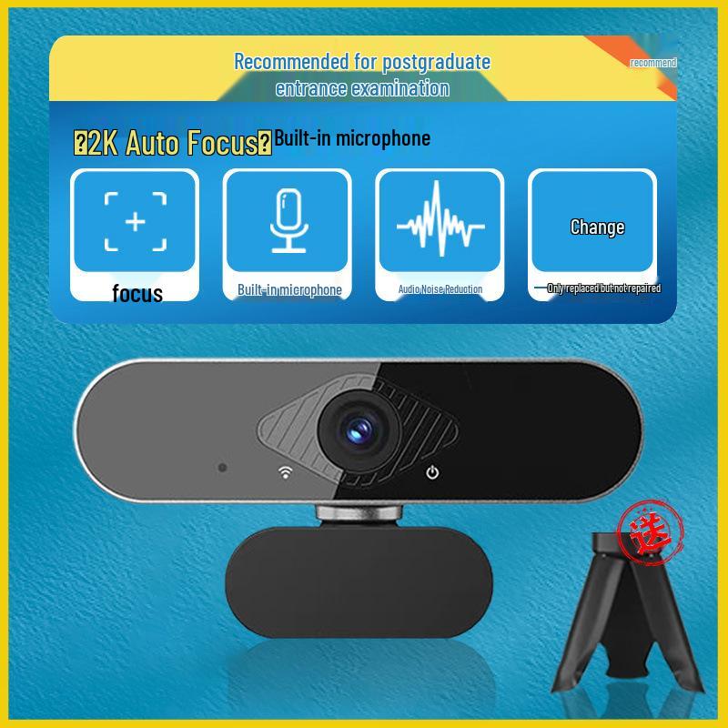 HD Webcam for Online Classes, Exams, Streaming, or Home Use on Desktop & Laptop