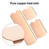 1Pc/Set Copper Heatsink Kit with Thermal Conductive Adhesive Tape Screw Tools TN80/42/30 M.2 NVMe 2280 2242 2230 SSD Radiator Solid State Drives