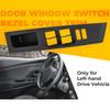 Car Front Window Switch Control Panel Cover For Toyota Yaris 2012-2014 Car Accessorie