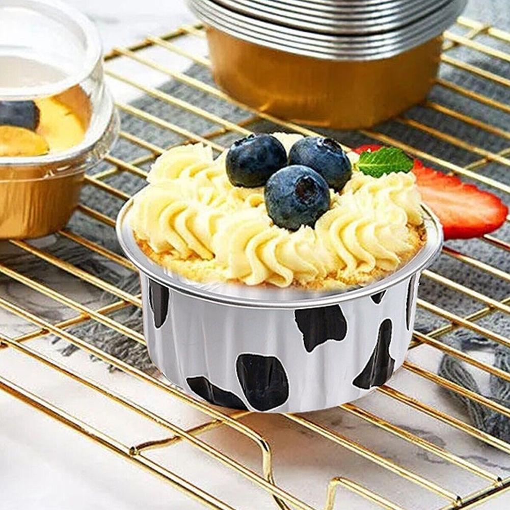 20PCS Foil Cups 8.4*6.5*3.4cm Air Fryer Cake Decorating